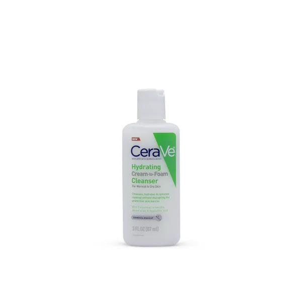 Cerave Hydrating Cream-To-Foam Cleanser 87ml