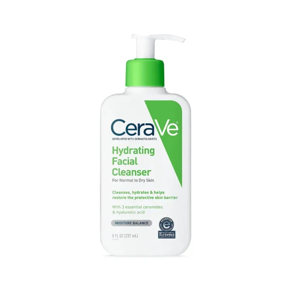 Cerave Hydrating Facial Cleanser (For Normal Dry Skin) 237ml