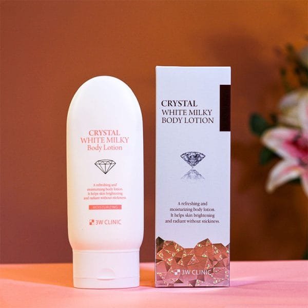 3w Clinic Crystal White Milky Body Lotion ? 150gm