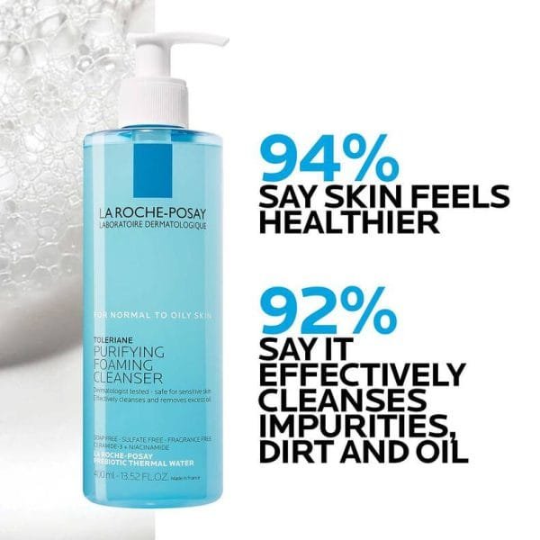 La Roche-Posay Toleriane Purifying Foaming Cleanser 400ml
