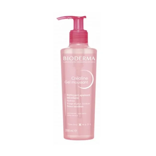 Bioderma Crealine Gel Moussant Foaming Gel 200ml