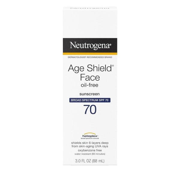Neutrogena Age Shield Face Oil-Free Broad Spectrum SPF 70 Sunscreen ? 88ml