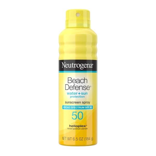 Neutrogena Beach Defense Water + Sun Protection Sunscreen Spray Broad Spectrum SPF 50 ? 184g