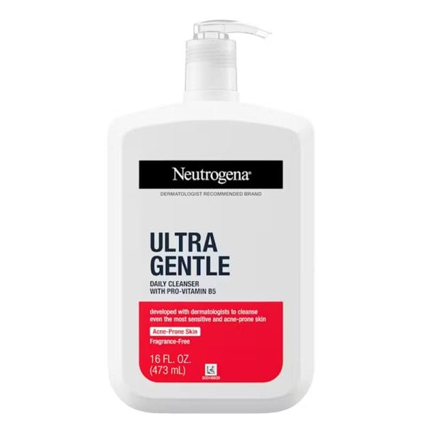 Neutrogena Ultra Gentle Daily Cleanser with Pro-Vitamin B5 for Acne Prone Skin ? 473ml