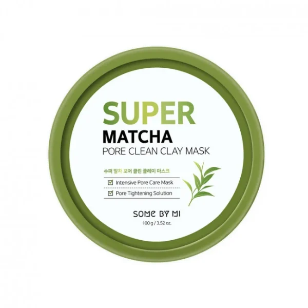 SOME BY MI SUPER MATCHA PORE CLEAN CLAY MASK 100G