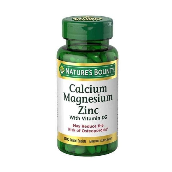 Nature?s Bounty Calcium Magnesium Zinc ? 100 Tablets