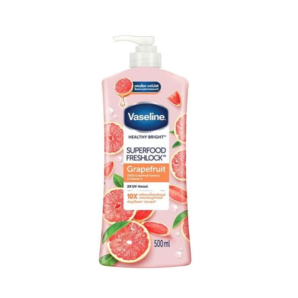 Vaseline Healthy Bright Superfood Freshlock Grapefruit Body Lotion – 500ml
