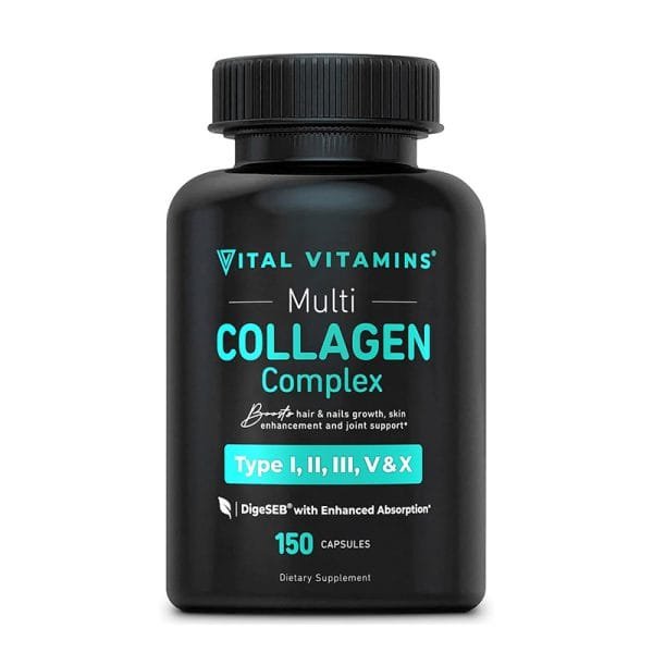 Vital Vitamins Multi-Collagen Complex 150 Capsules