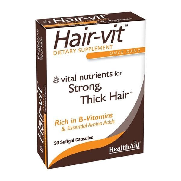Vitabiotics Hairvit  Strong, Thick & Shiny Hair 30 Capsules