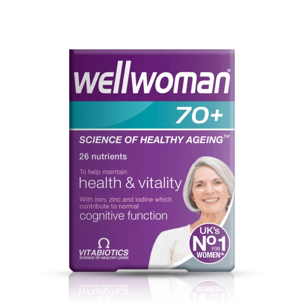 Vitabiotics Wellwoman 70+ 30 Tablets
