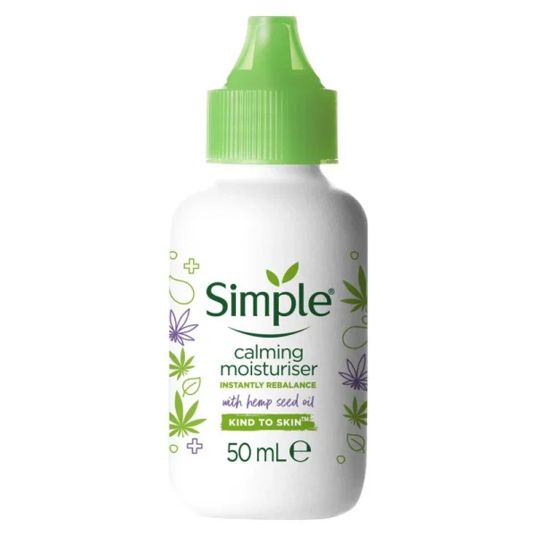 Simple Calming Moisturiser Skin Cream 50ml