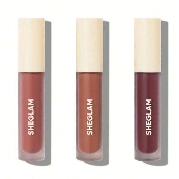 SHEGLAM Matte Allure Mini Liquid Lipstick Set- Feel Real 2.3ml