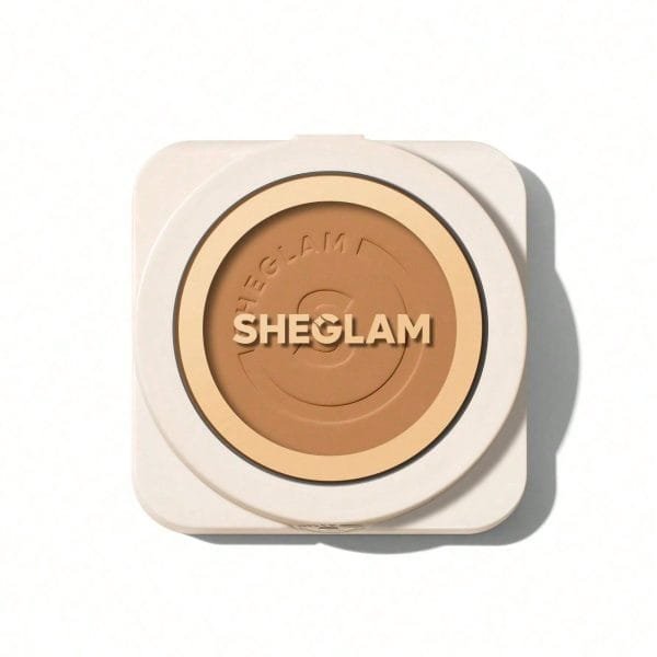 Sheglam Skin-Focus High Coverage Powder Foundation-Almond