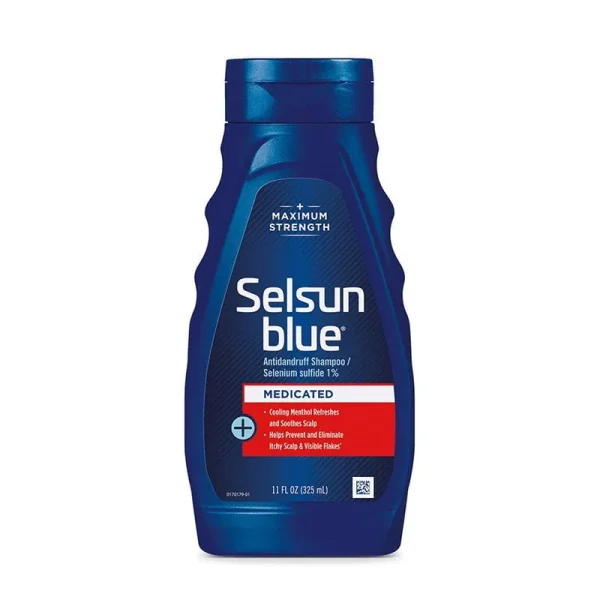 Selsun Blue Dandruff Shampoo Medicated with Menthol – 325ml