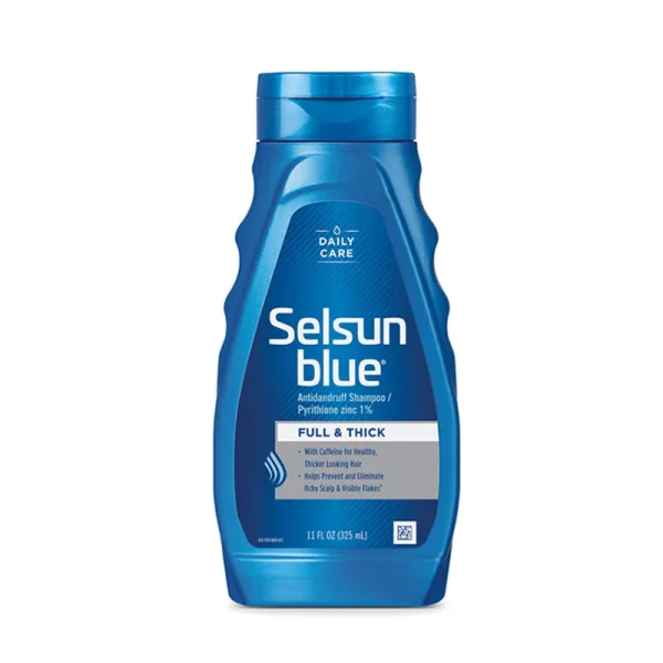 Selsun Blue Shampoo Dandruff For Full & Thick Hair 325ml