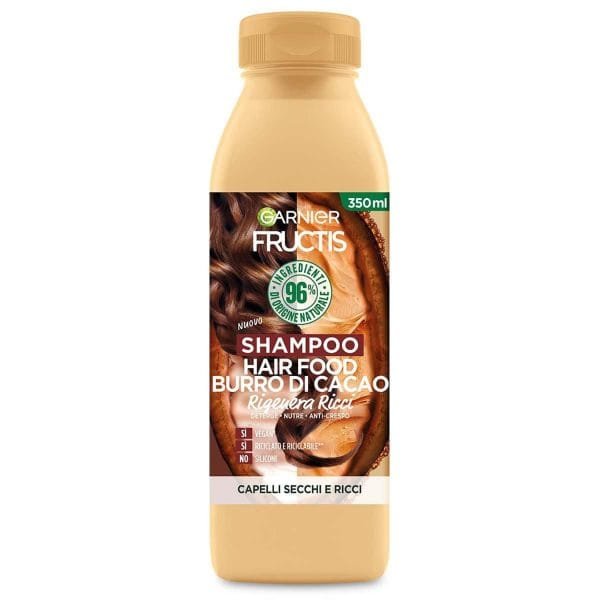 Garnier Ultimate Blends Hair Food Cocoa Butter Shampoo 350ml