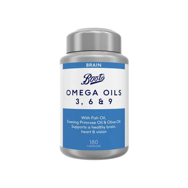 Boots Omega Oils 3 6 & 9 -180 Capsules