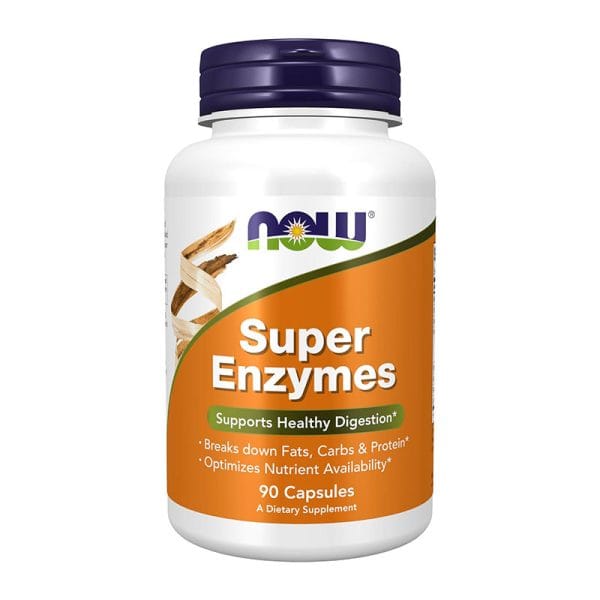 Now Super Enzymes – 90 Tablets