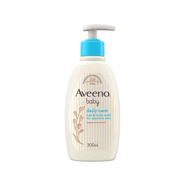 Aveeno Baby Daily Care Baby Hair & Body Wash – 300ml