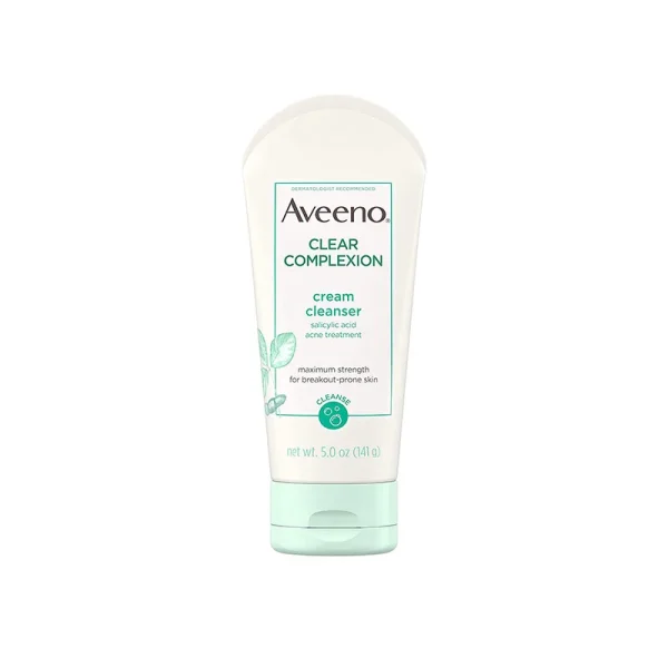 Aveeno Clear Complexion Cream Face Cleanser With Salicylic Acid – 141gm