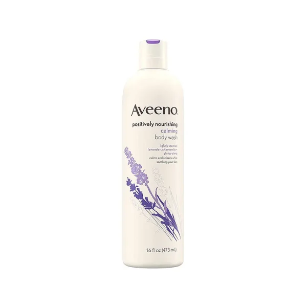 Aveeno Positively Nourishing Calming Lavender Body Wash – 473ml