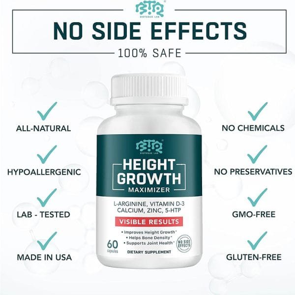 Bioteque Lab Height Growth Maximizer – 60 capsules