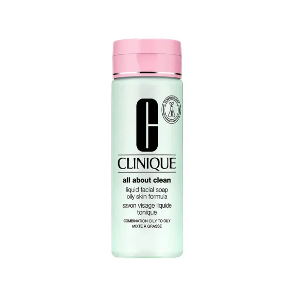 Clinique Liquid Facial Soap Combination Oily to Oily – 200ml