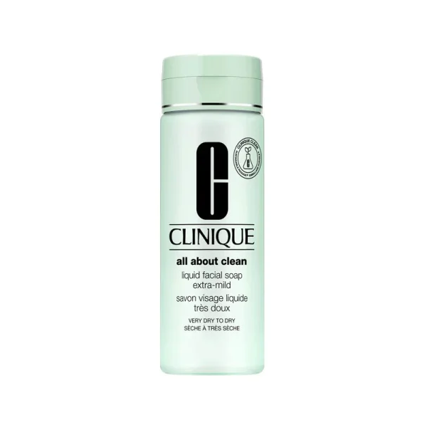 Clinique Liquid Facial Soap Very Dry to Dry – 200ml