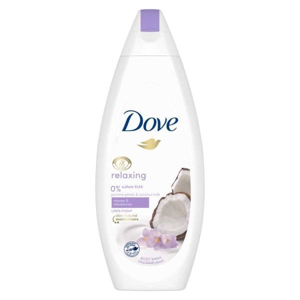 Dove Relaxing Jasmine Petals & Coconut Milk Body Wash – 500ml