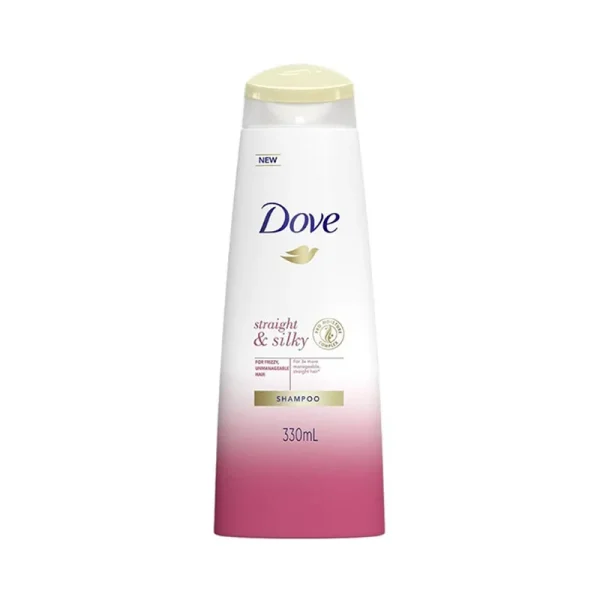Dove Straight & Silky Shampoo – 330ml
