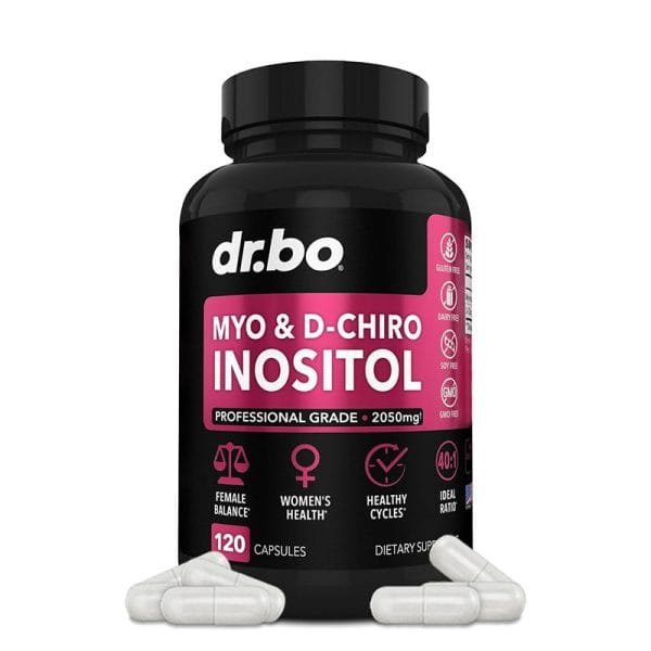 Dr.bo Myo-Inositol & D-Chiro Inositol – 120 Capsules