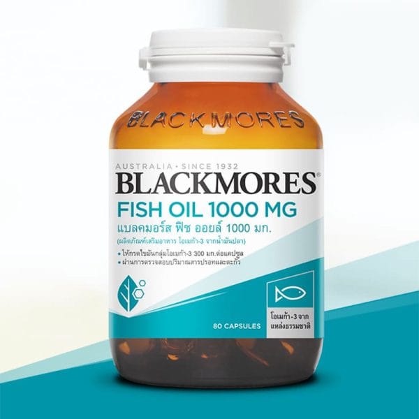 Blackmores Fish Oil 1000mg – 80 Capsules