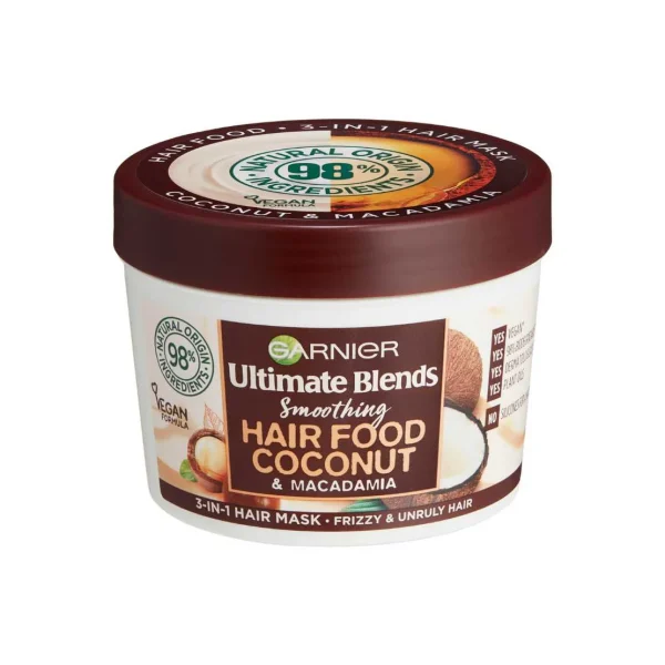Garnier Hair Food Coconut & Macadamia 3-In-1 Hair Mask – 400ml