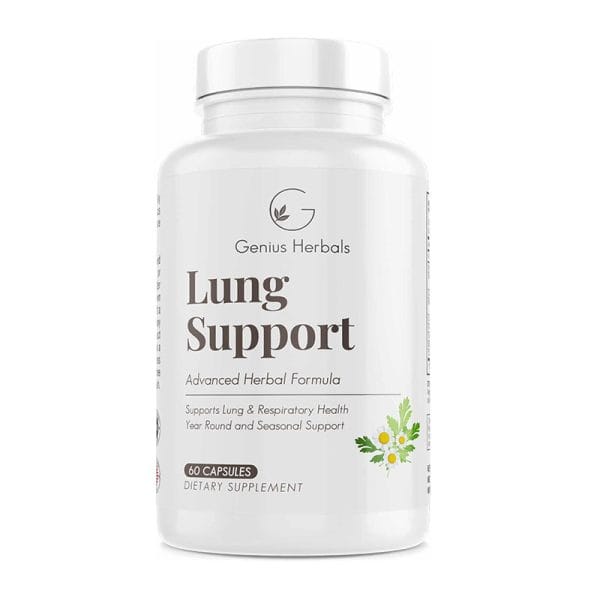 Genius Herbals Lung Support – 60 Capsules