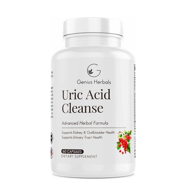 Genius Herbals Uric Acid Cleanse – 60 Capsules