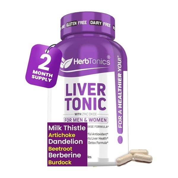 HerbTonics LIVER TONIC – 120 Capsules