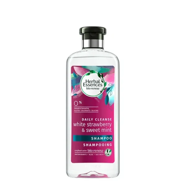 Herbal Essences Clean White Strawberry & Sweet Mint Shampoo – 400ml