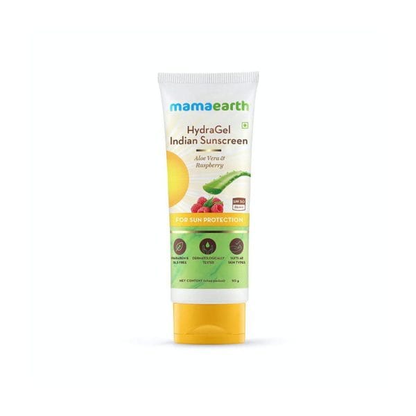 Mamaearth hydraGel indian sunscreen – 50gm