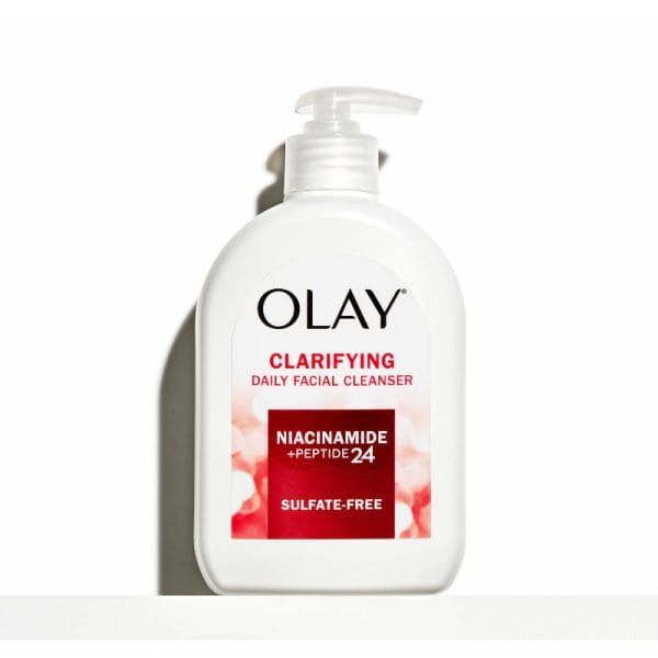 Olay Clarifying Daily Facial Cleanser Niacinamide + Peptide24 – 473ml
