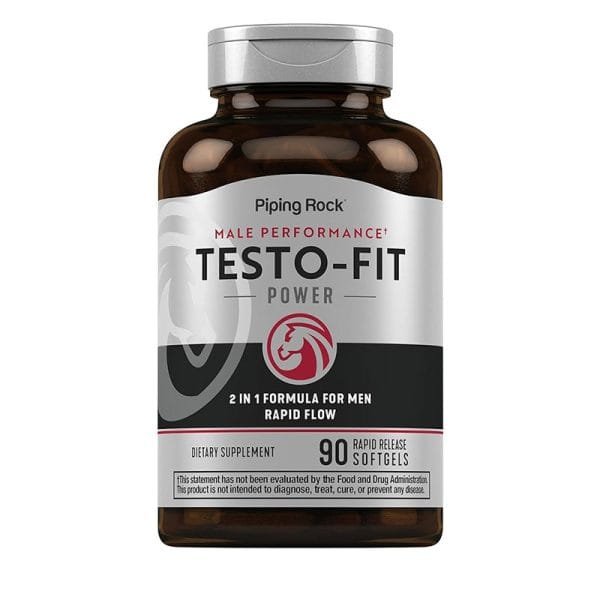 Piping Rock Testo Fit Power – 90 Softgels
