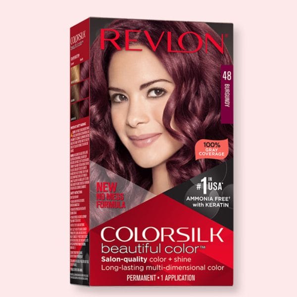 Revlon ColorSilk Beautiful Color, 48 Burgundy