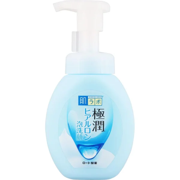 Hada Labo Gokujyun Hyaluronic Acid Foaming Facewash160ml