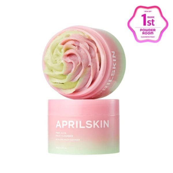 Aprilskin Pink Aloe Pack Cleanser 120g