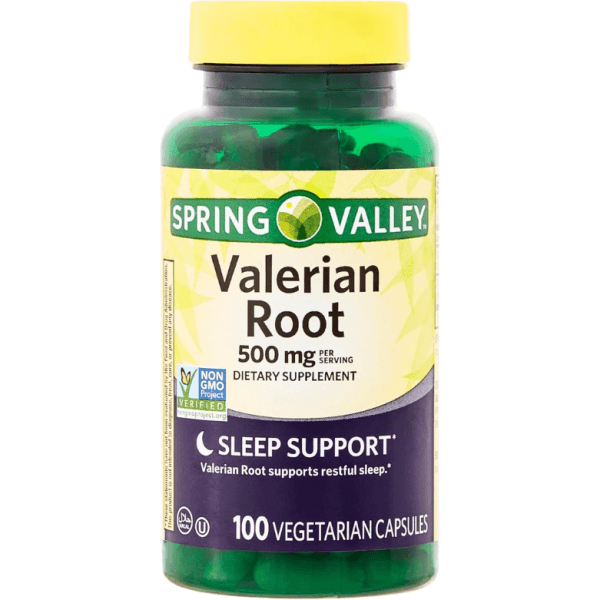 Spring Valley Valerian Root Capsules 500 mg 100 Capsules