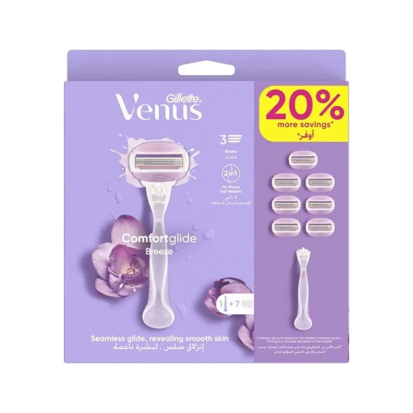 Gillette Venus Comfortglide Spa Breeze 3 Blades