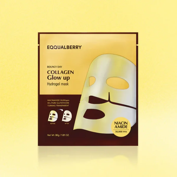 Eqqualberry Collagen Glow up Hydrogel Mask 30g
