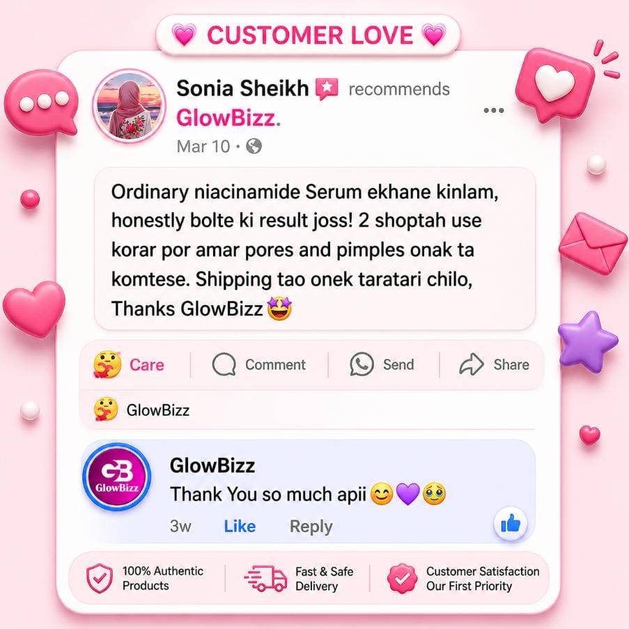 Glowbizz customer review 1
