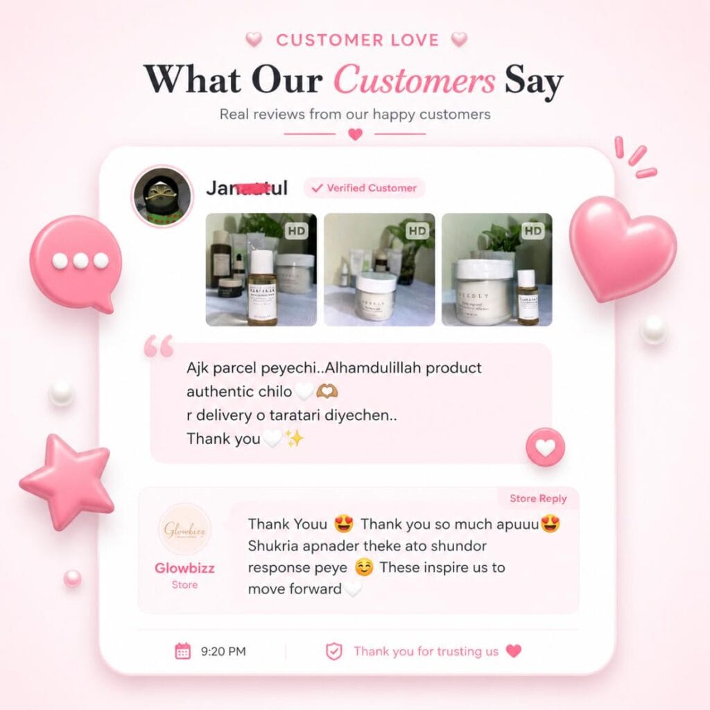 Glowbizz customer review 12