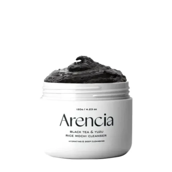 Arencia Black Tea Rice Mochi Cleanser