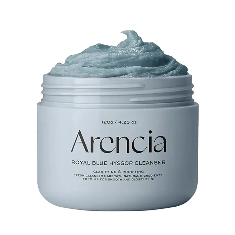 Arencia Fresh Blue Hyssop Rice Mochi Cleanser